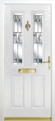Altmore-Zinc-Prairie Composite Door