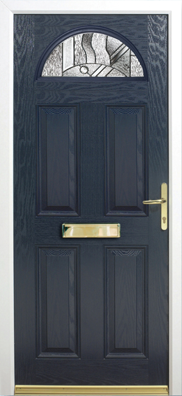 Bannockburn Zinc Abstract Composite Door