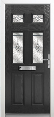 Cape 4 Zinc Art Ellagance Composite Door